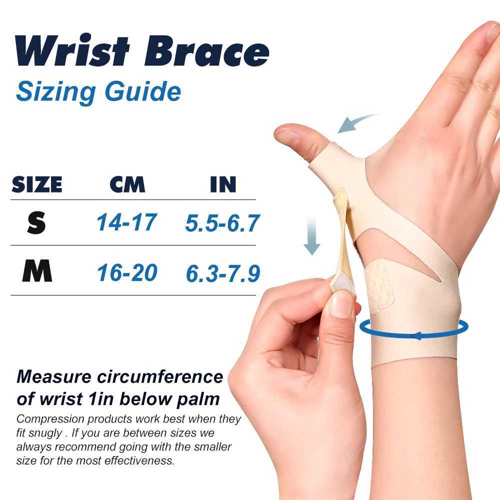 Wrist Thumb Support Brace Soft Elastic Thumb Compression Sleeve Protector Thumb Spica Splint Lightweight Wristband Gym Sports J251211