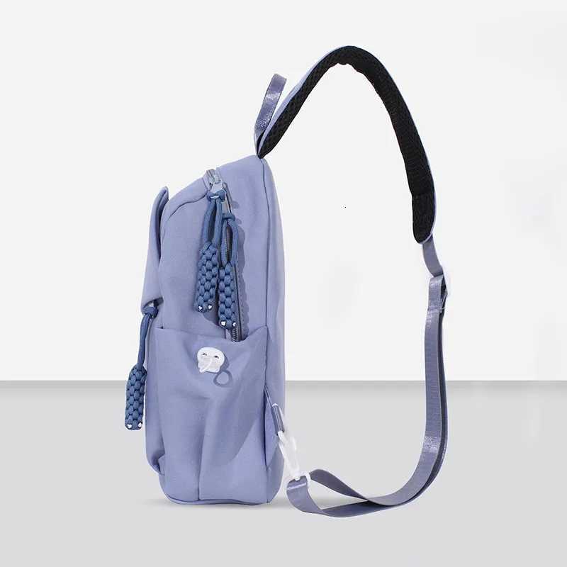 Chest Bag for Women 2024 New Trendy Waterproof Summer Boys Crossbody Bag HighEnd Sports Style Shoulder Bag Cycling Backpack Z250918