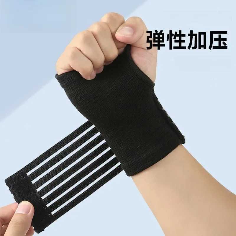 1PCS Sports Safety Wristband Elastic Bandage Wrist Guard Support Arthritis Sprain Band Carpal Protector Hand Shaping Sweatband J251211