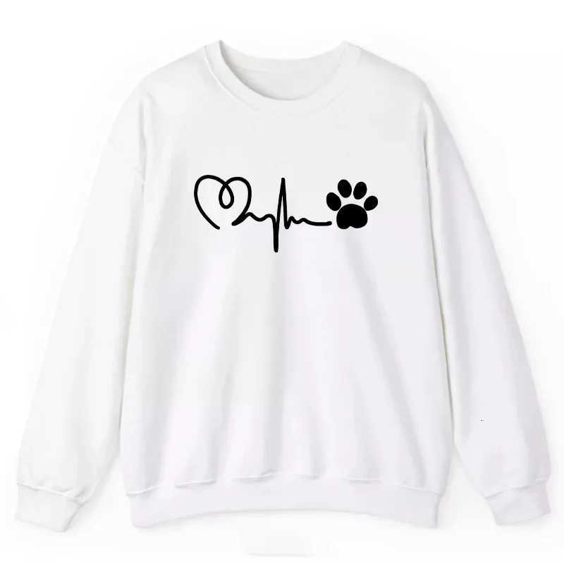 2025 Womens Sweatshirts Cute Print O Neck Tops Casual Jogging Pullover Autumn Winter Long Sleeves Women ClothingZ250918