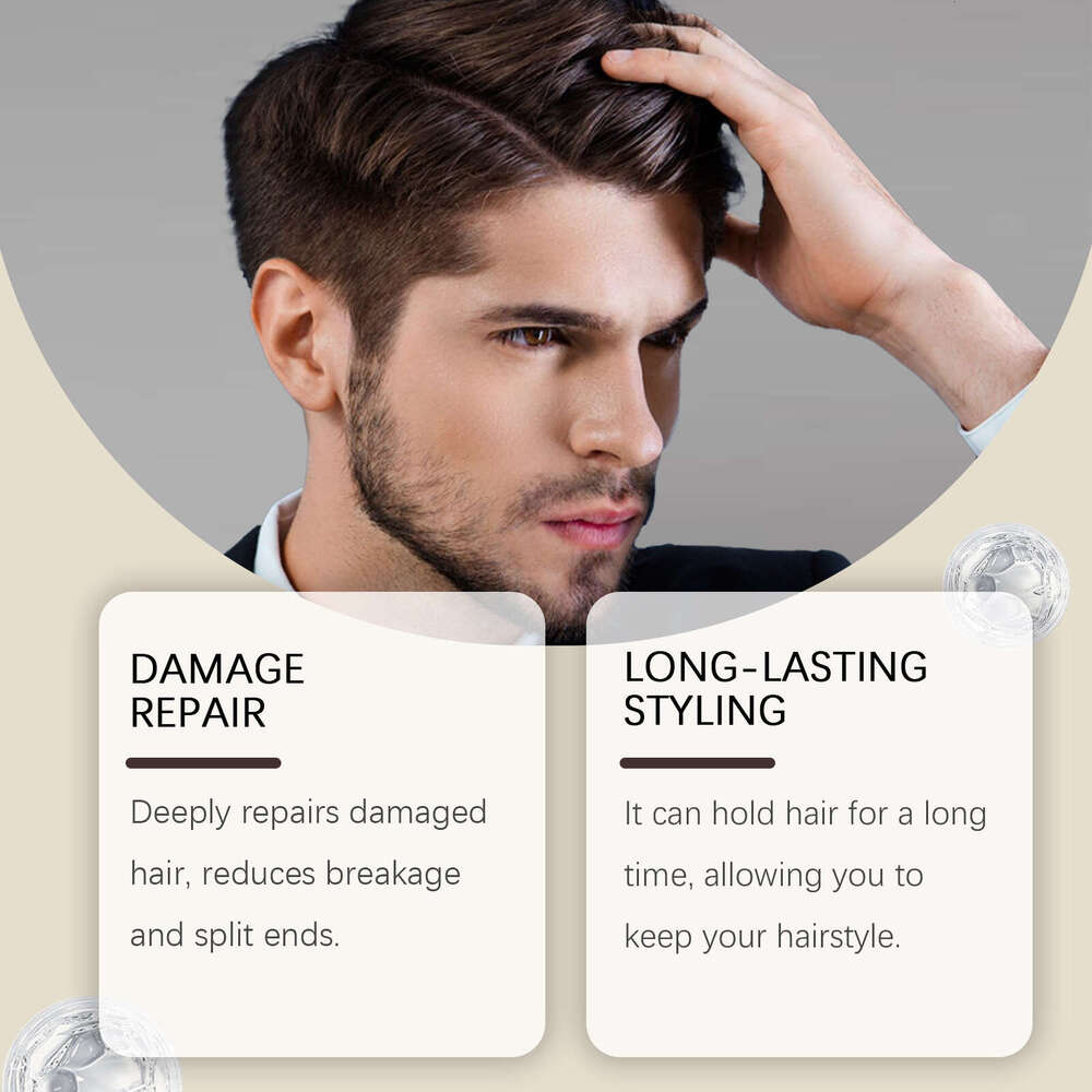 East Moon Improves Volume and Frizz Nourishes Hair Care Styling Wax