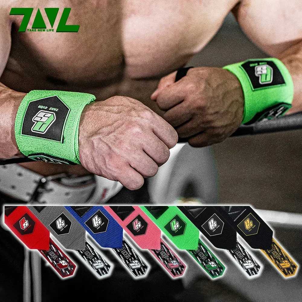 1 Pair Wrist Guard Wraps Sports Wristbands Wrist Brace Support For Gym Workouts Weight Lifting Fitness Gear Training J251211