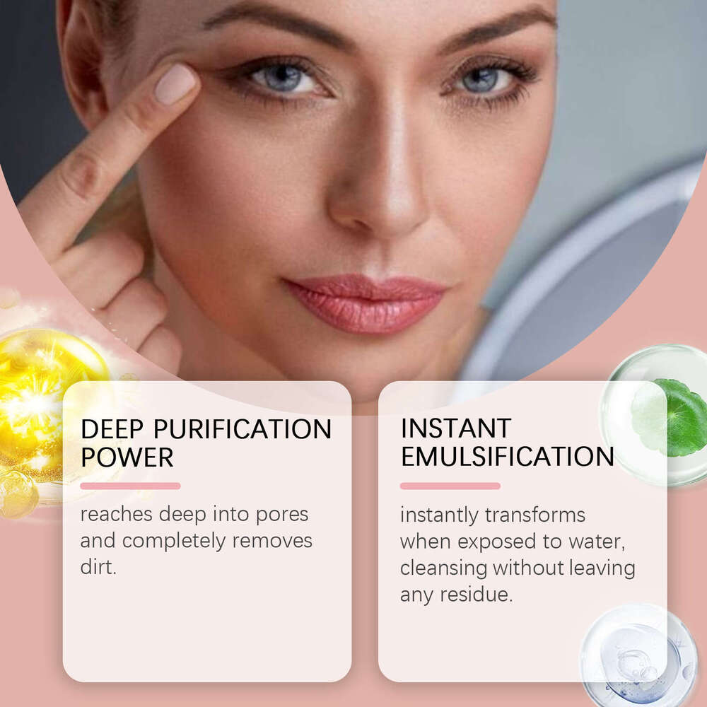 Jaysuing Oil Gentle Facial Skin Cleansing Refreshing Eye and Lip Makeup Remover