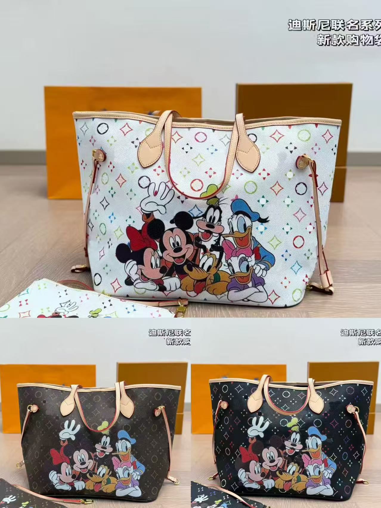 Designer Bag 2pcs Set Embossed Flower Women Handbag Shoulder Bags Fashion Composite Ladys Clutch Tote Bag shopping Female Coin Purse Designer wallet123