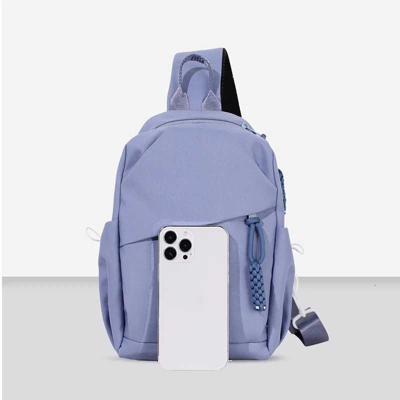 Chest Bag for Women 2024 New Trendy Waterproof Summer Boys Crossbody Bag HighEnd Sports Style Shoulder Bag Cycling Backpack Z250918