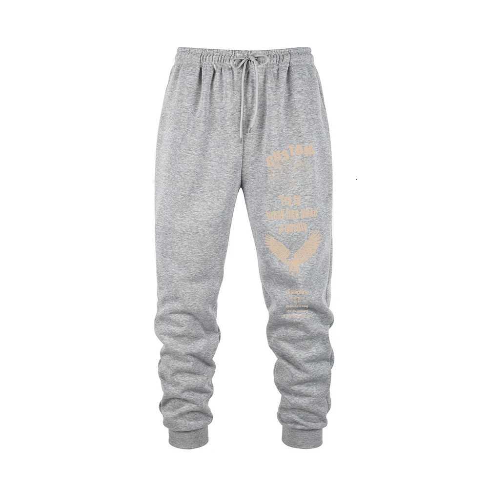 Men Sweatpants Spring Autumn New Jogger Gym Sports Fitness Printed Casual Pants Mid Waist Drawstring Training Pants X2509181