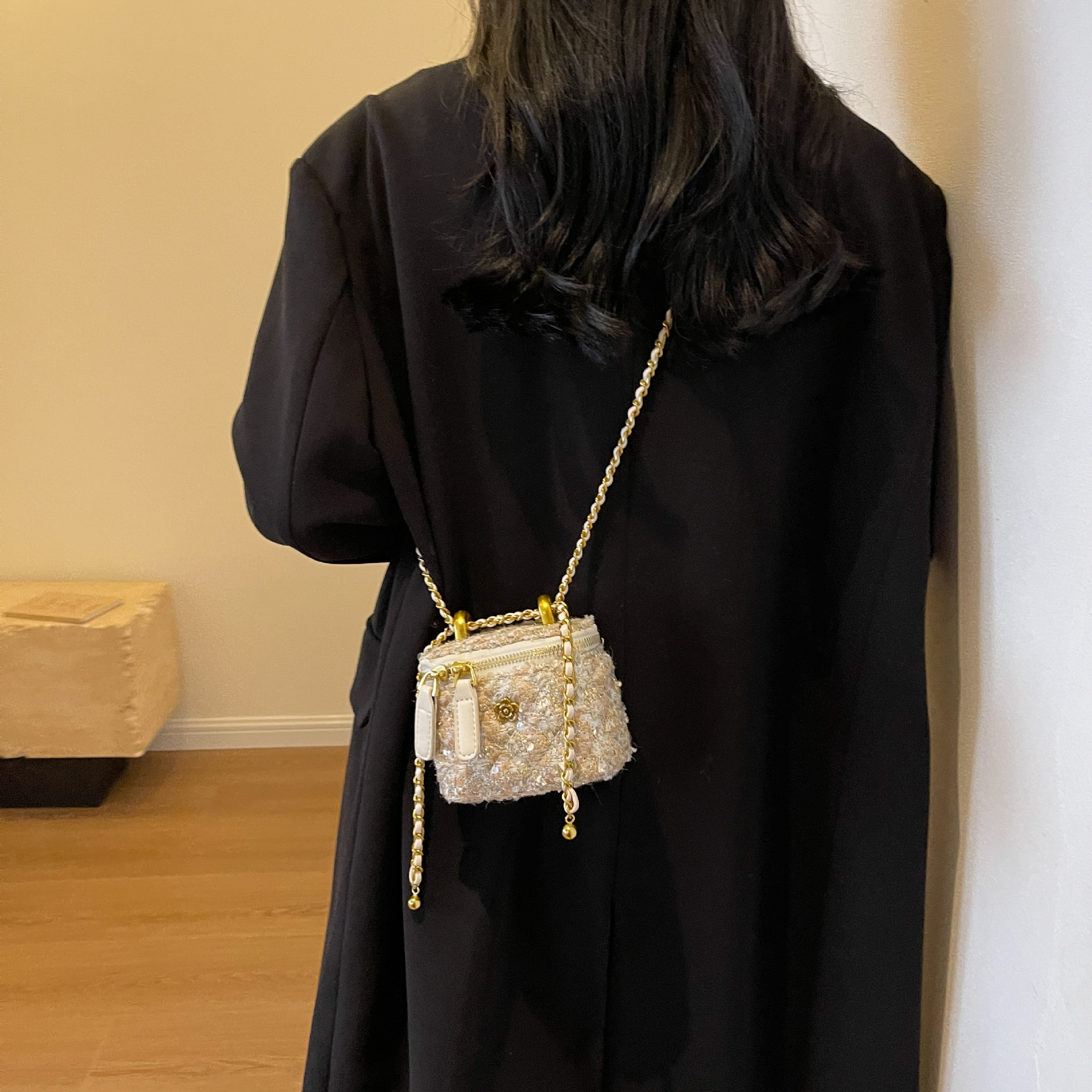 Designer bag hot free shipping Chain bag new small square bag cross body bag mini box bag for woman