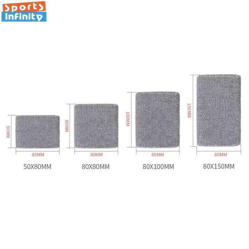 L XL Wristband Sport Sweatband Hand Band Sweat Wrist Support Brace Wrap Guards for Gym Volleyball Basketball Tennis Wrist Band J251211