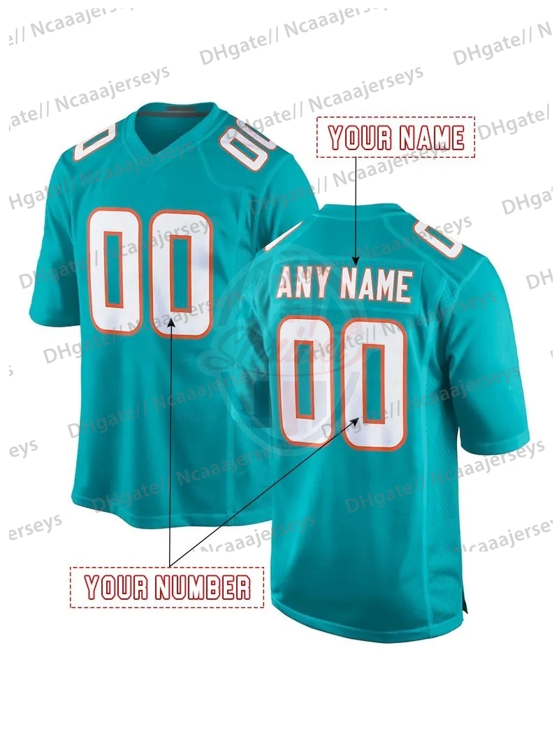 17 Jaylen Waddle Custom 2025 Rivalries Jersey Tua Tagovailoa De'Von Achane Tyreek Hill Jordyn Brooks Dodson Jaelan Phillips Bradley Chubb33