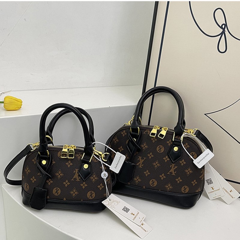 free shipping Versatile fashionable printed crossbody handbag with contrasting colors for women single shoulder style shell bag new