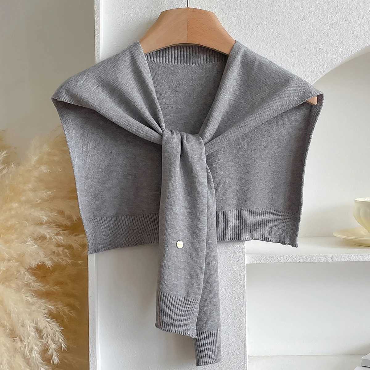 Wen Latest Design Korean Style Knitted Shl Summer Solid Sunscreen Scarves La Wrs Bandana Spring Girl Soft Scarf Y250918