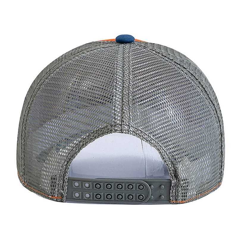 New Style Summer Fishing Cap Breathable Mesh Trucker Hat Men Women Fisherman Embroidered Design Snapback Hat Outdoor Fishing J2509181