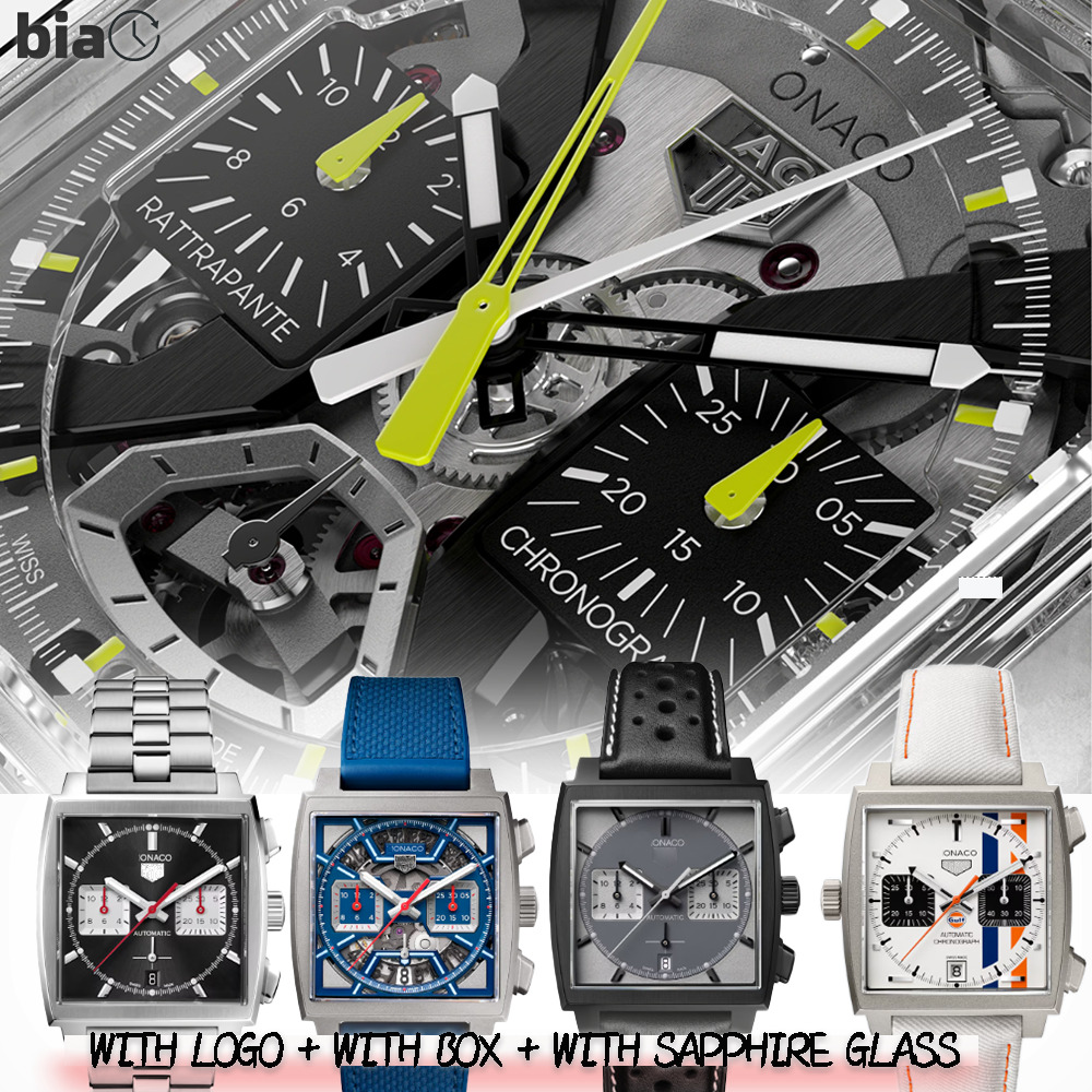 Monacco Designer Watch Tagly Heuerers Watch Mc F1 Luxury Mens AAA Top Quality Man Watch Woman WatchLady Superclone Quartz Mechanical Automatic Watch Box Tagly