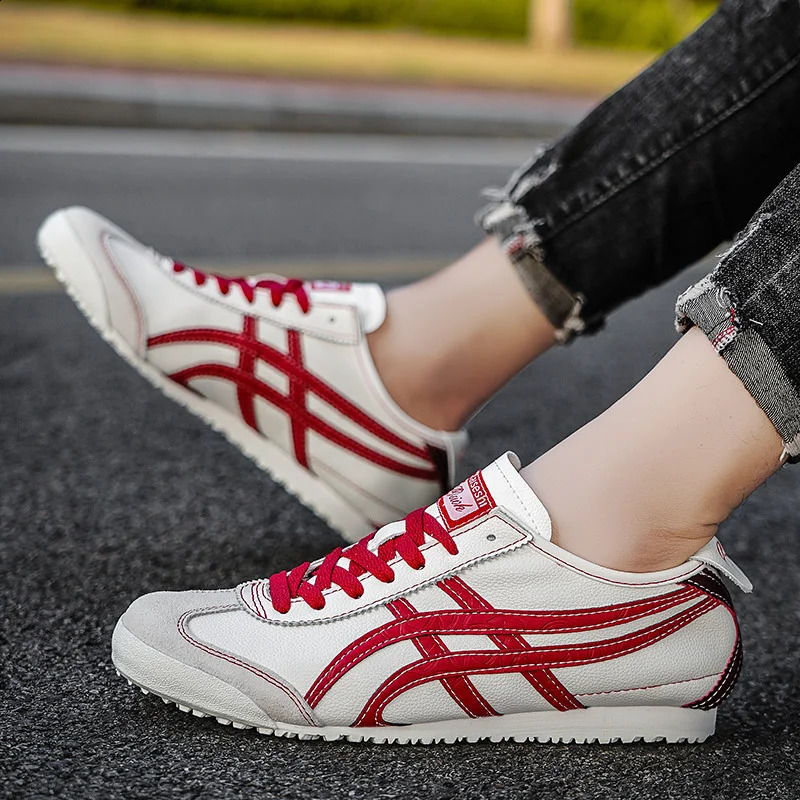 y ner Mens Shoes High Quality Leather Casual Sneakers Men Women Trainers Lightweight Retro Womens Sports 250918
