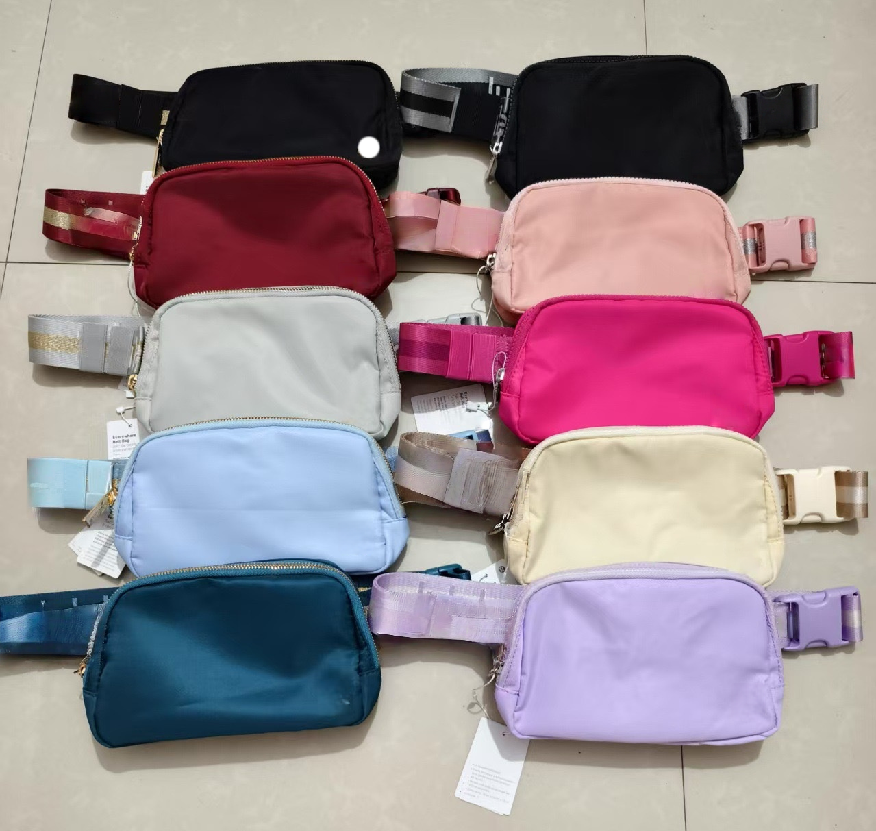 Belt Bag Bum everywhere bumbag - Portable Fanny Pack for Men & Women with Crossbody Strap waist gym bag bag clutch classic handbag luluity lemonitys Belt Bag