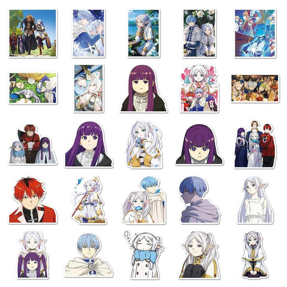 103050pcs Frieren Beyond Journeys End Anime Stickers Himmel Frieren Cartoon Decals Fern Stark Eisen Heiter Sticker Toys Gifts C250918