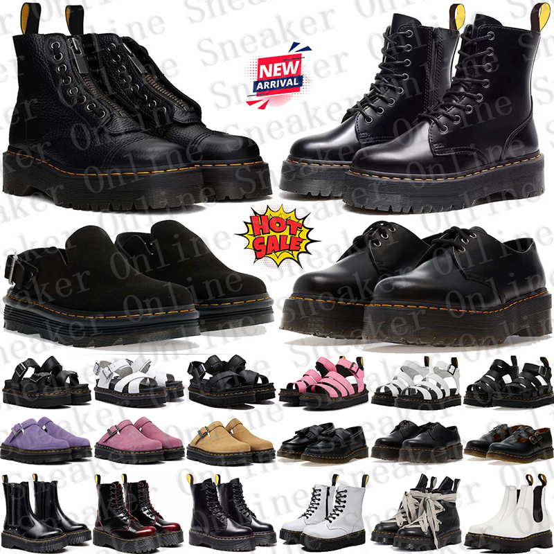 Designer boots docs drs martenns booties soccer cleats cowboyboots Shoes for mens womens black pink sneakers cowboy over the knee high top