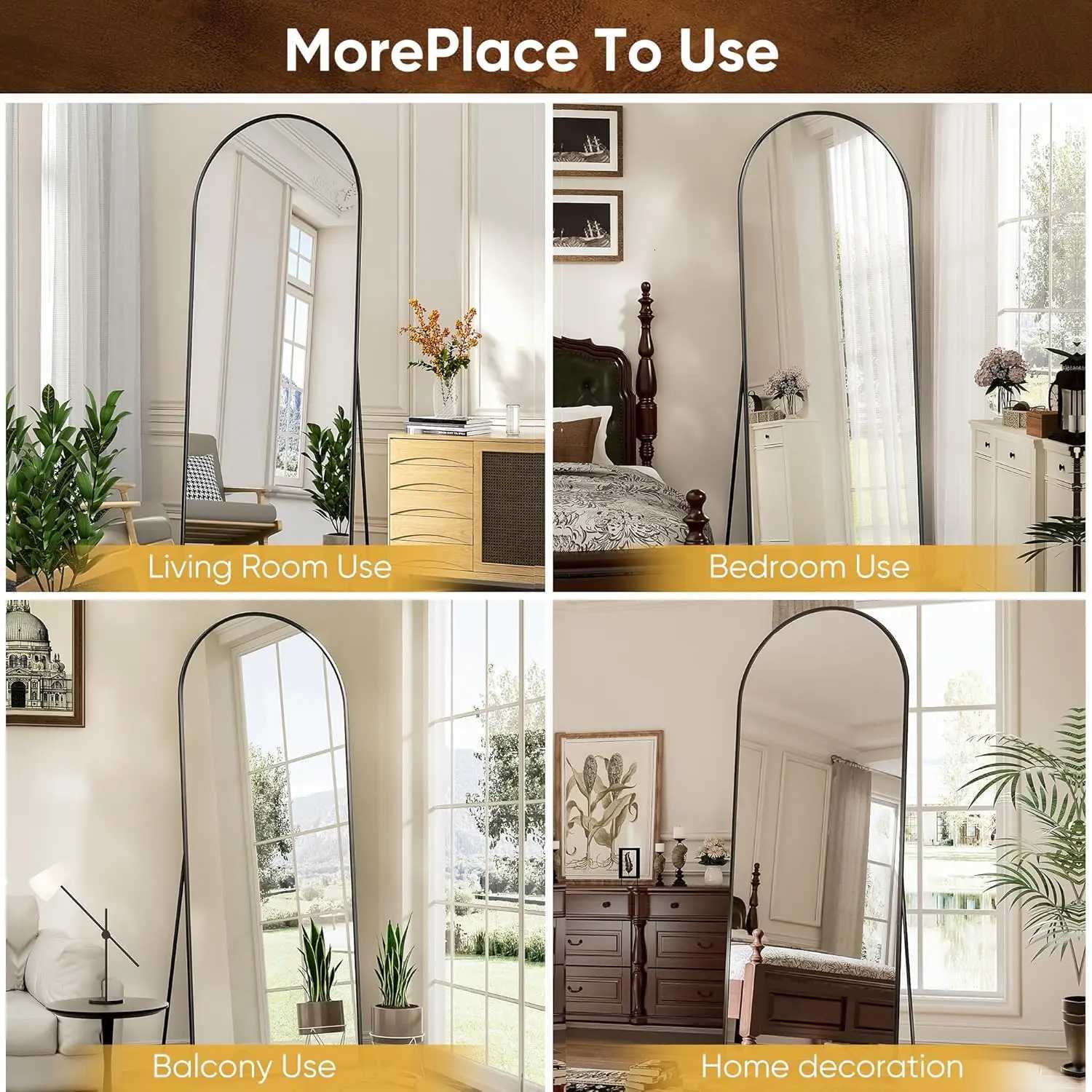 Fl Length Mirror 71x26 Oversi Floor Mirror standing Fl Body Mirrors with Stand for Bedro Living Ro Cloakro F250918