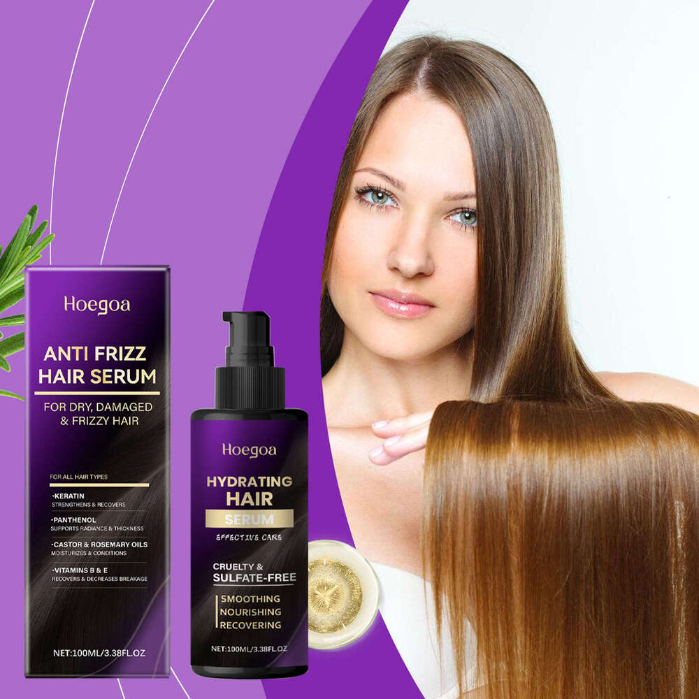 Hoegoa Leave-in Conditioner Improves Dry and Frizzy Nourishing Moisturizing Smooth Shiny Hair