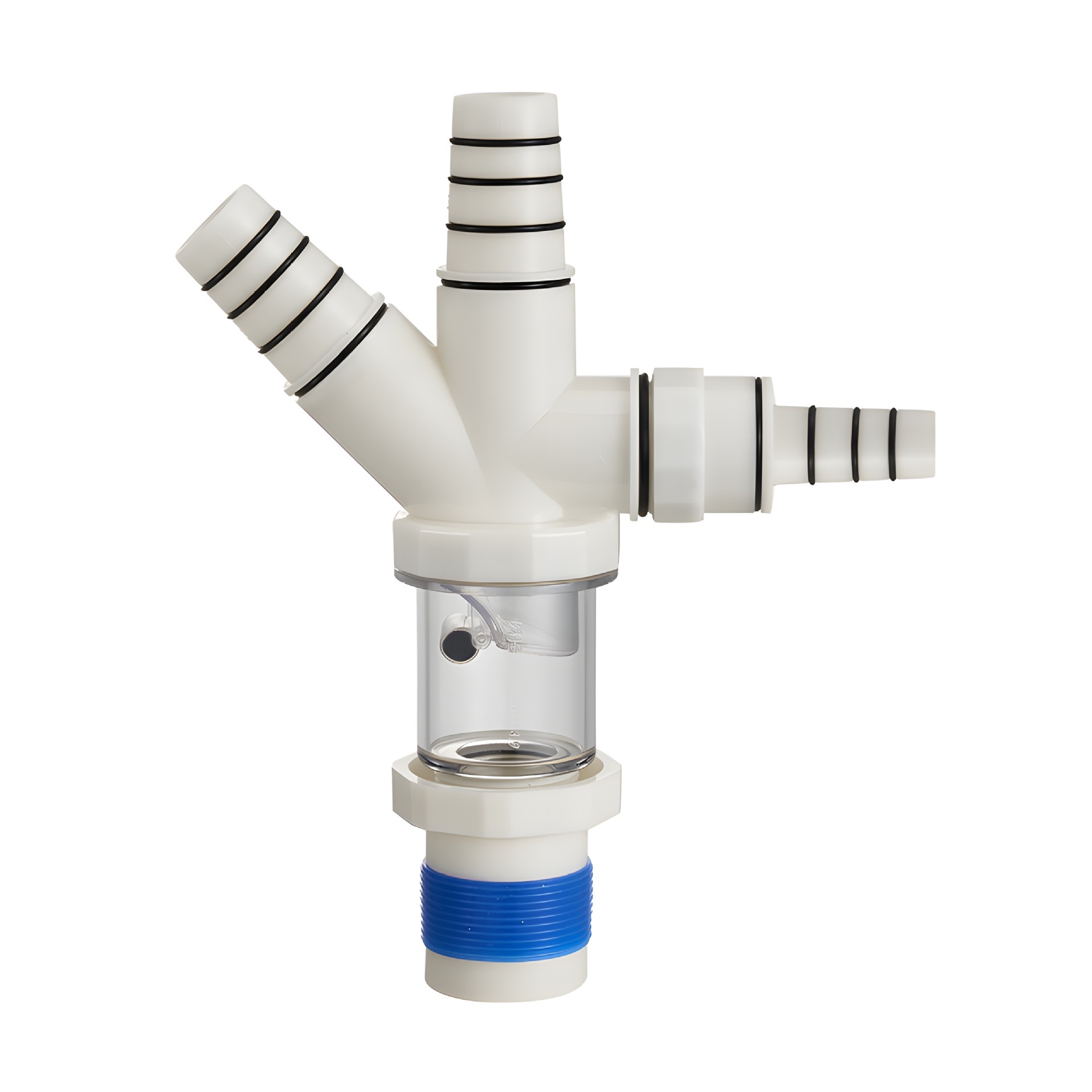 Floor Tee Anti-Overflow Anti-Backflow Anti-Insect Pipe Kitchen Double Sink Basin Drain Anti-Odor