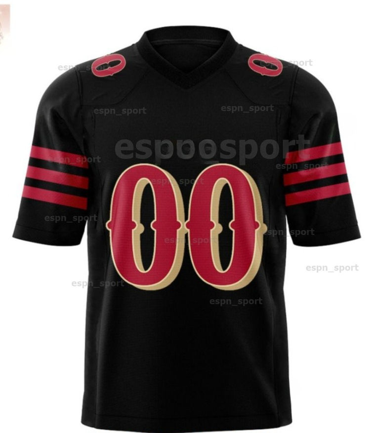 Shxinet Custom Football 2025 Rivalries Jersey Brock Purdy George Kittle Fred Warner Christian McCaffrey Mac Jones Deommodore Lenoir