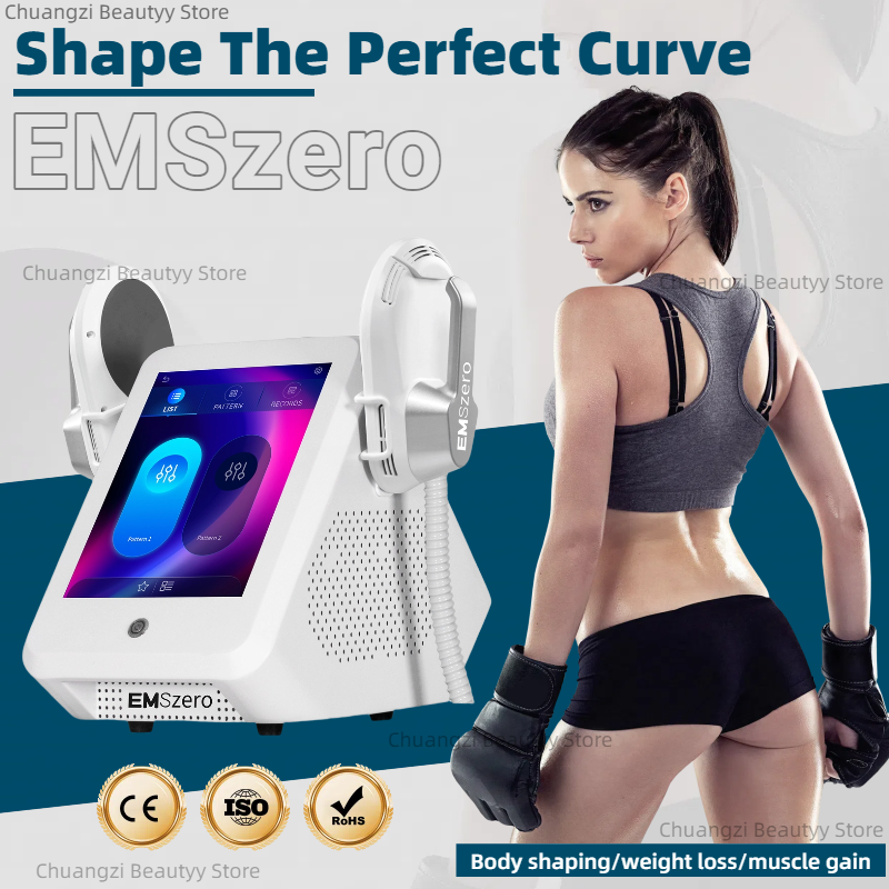 EMSzero Neo Radio frequency HI-EMT EMS Sculpting Machine Slimming Body Sculpting Weight Loss Muscle Gain EMS Muscle Stimulator Machine 2/4/5 Handles
