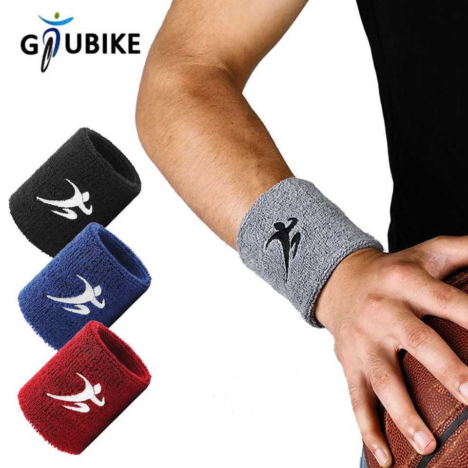 GTUBIKE 1PC Sports Wristbands for Men Women Breathable Sweat Absorbing Wrist Support for Running Basketball Tennis Gym Fitness J251211
