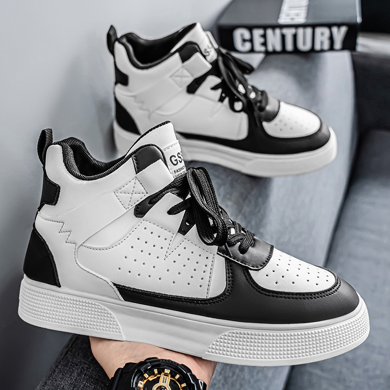 In 2025 Men's shoes, big size for all four seasons, Men's outdoor sports shoes,high-top lace-up, anti-slip and durable hiking sports shoes, 