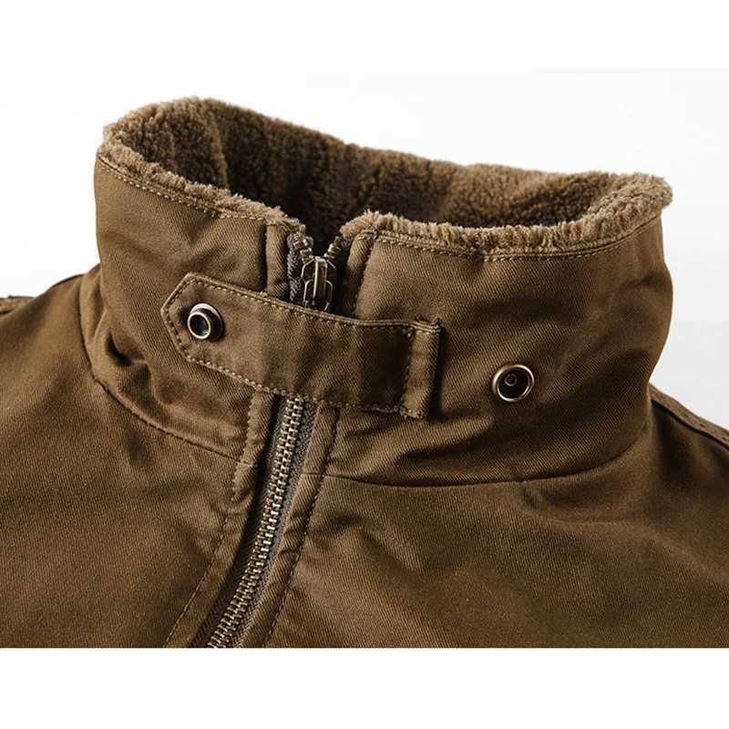 Winter Men Cotton Jackes Coat Men Autumn Warm Bomber Jacket Parkas Man Outdoor Fashion Casual Coat Stand Slim Jacket Male LZLLTT L2509181