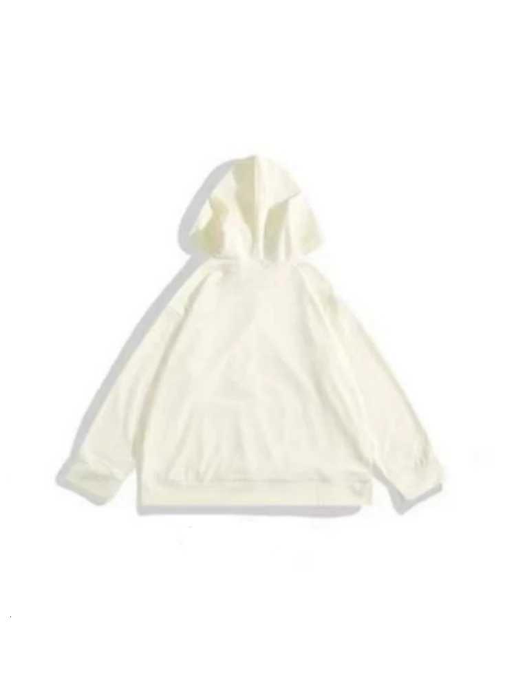Corduroy hooded hoodie womens autumn and winter new item student Korean version loose and versatile top jacketZ250918