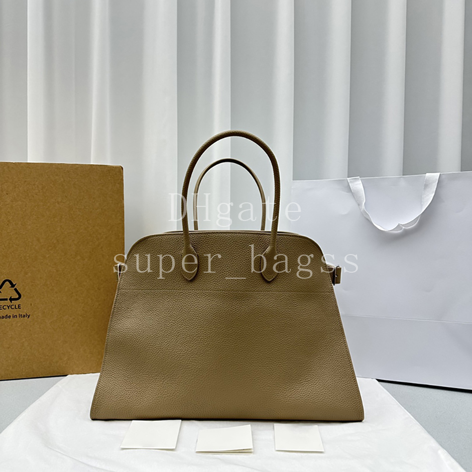 Margauxx-15 Mirror quality Tote bag calfskin genuine leather shopping bag Luxury designer bag 38.5CM handbag with box TWM15A2