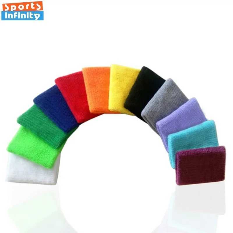 L XL Wristband Sport Sweatband Hand Band Sweat Wrist Support Brace Wrap Guards for Gym Volleyball Basketball Tennis Wrist Band J251211