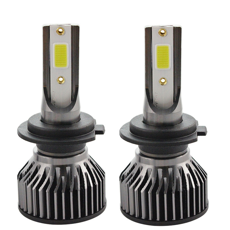 Super Bright Car LED Headlights - Compatible with Multiple Models: H1/H3/H4/9004/9005/9006/9007/H7/H11/H13