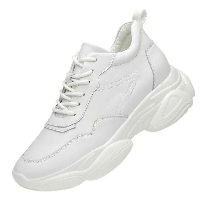 2025 new shoes fashiong ins shoes white&silver bread shoes couple shoes