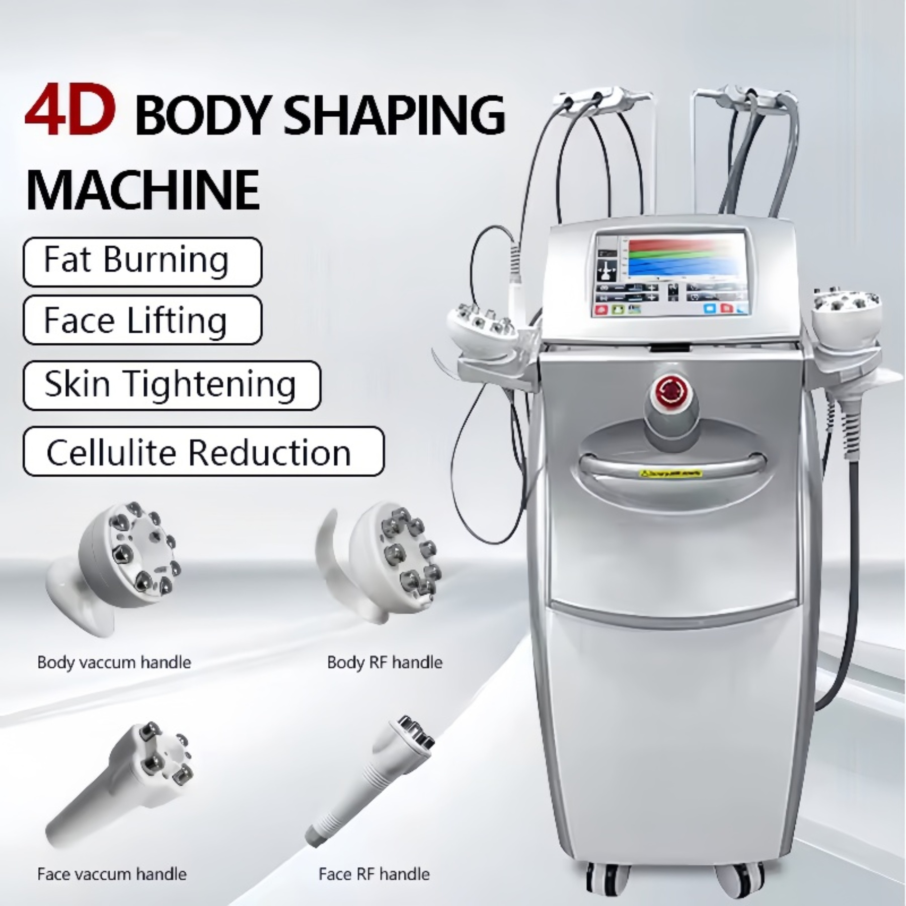 Venus Legacy Slimming Machine 4D Monopolar Multipolar Rf Vacuum Fat Removal Vacuum RF Skin Lifting Spa Device Body Contouring