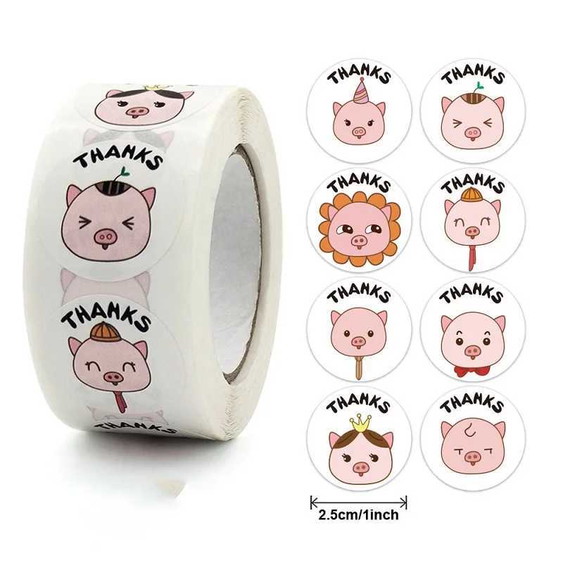 100500pc Stickers for Children Kids Rolling Animal Roll Stickers Small Cute Toy Game Sticker DIY Gift Sealing Label Decoration C250918