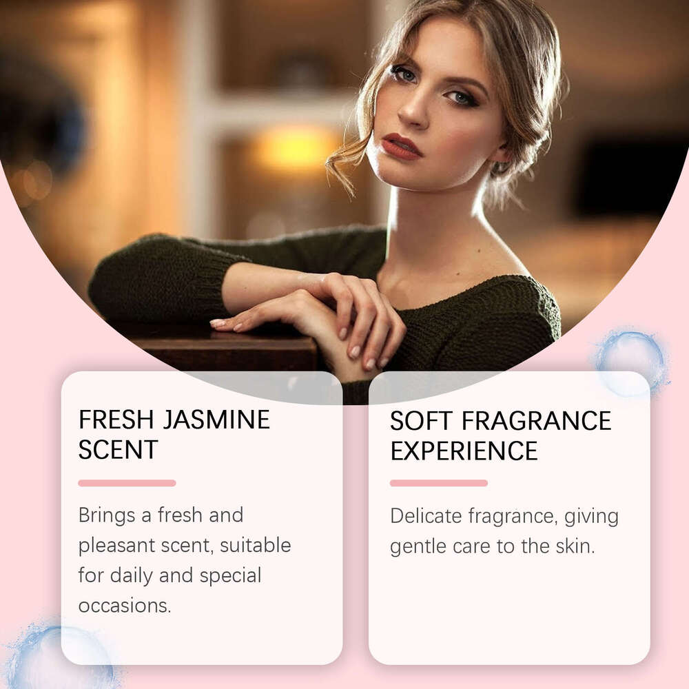 Roxelis and Light Jasmine Floral Body Elegant Fresh Long-lasting Fragrance