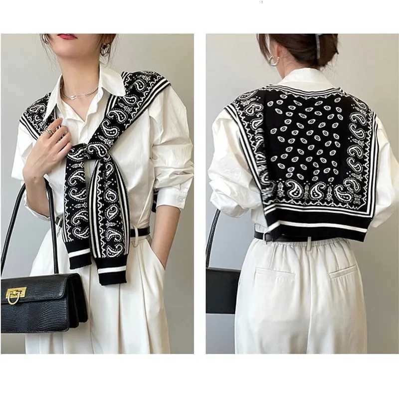 Fashion Detachable Collar for Wen Travel Casual Knitted False Collar Shl Wrs for Spring Summer Airconditio Ro Y250918