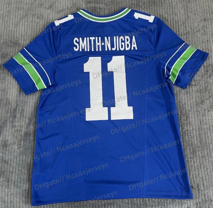 Custom Football 2025 Rivalries Jerseys Cooper Kupp Darnold Smith-Njigba Walker III Love Any Name Number Embroidered Letter Number