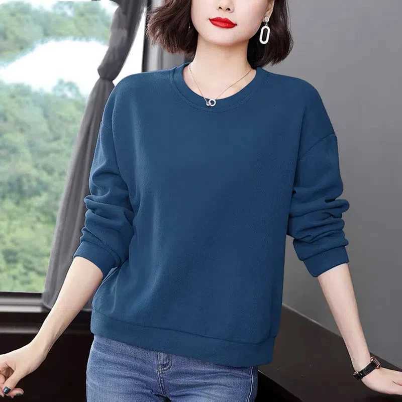 Simplicity Casual AutumnWinter New Womens ONeck Printing 3D Fashion Allmatch Loose Long Sleeve Pullovers Sweatshirts TopsZ250918