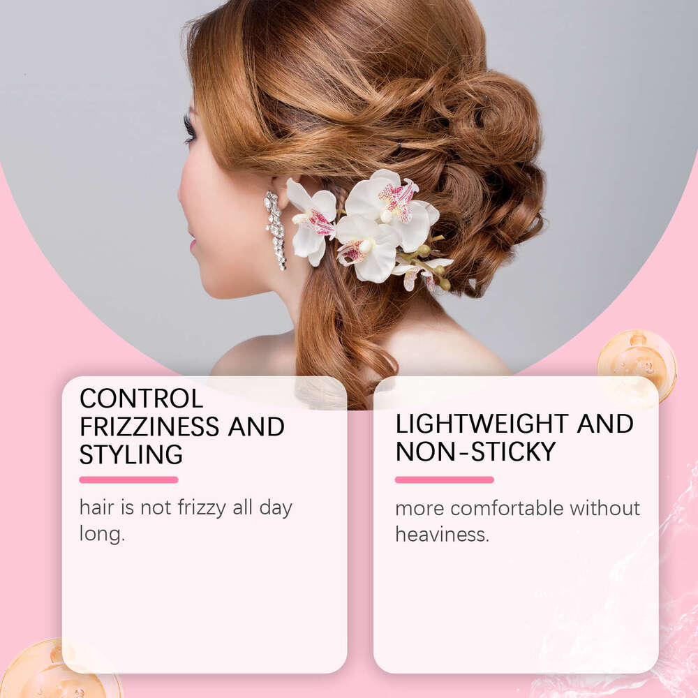 HOEGOA Gentle Smooth Glossy Natural Styling Nourishing Daily Hair Care Cream