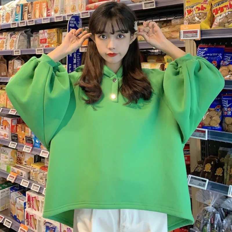 Autumn Women Cartoon Dinosaur Horn Cap Hoodies Harajuku Sweatshirts Cute Front Short Back Long Halloween Dragon Shape PulloversZ250918