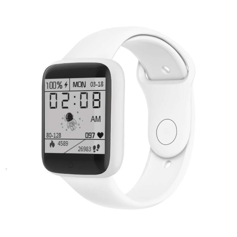Y68 Heart Rate Blood Pressure D20 Smart Watch Macaron Health Reminder Step Counter Bracelet
