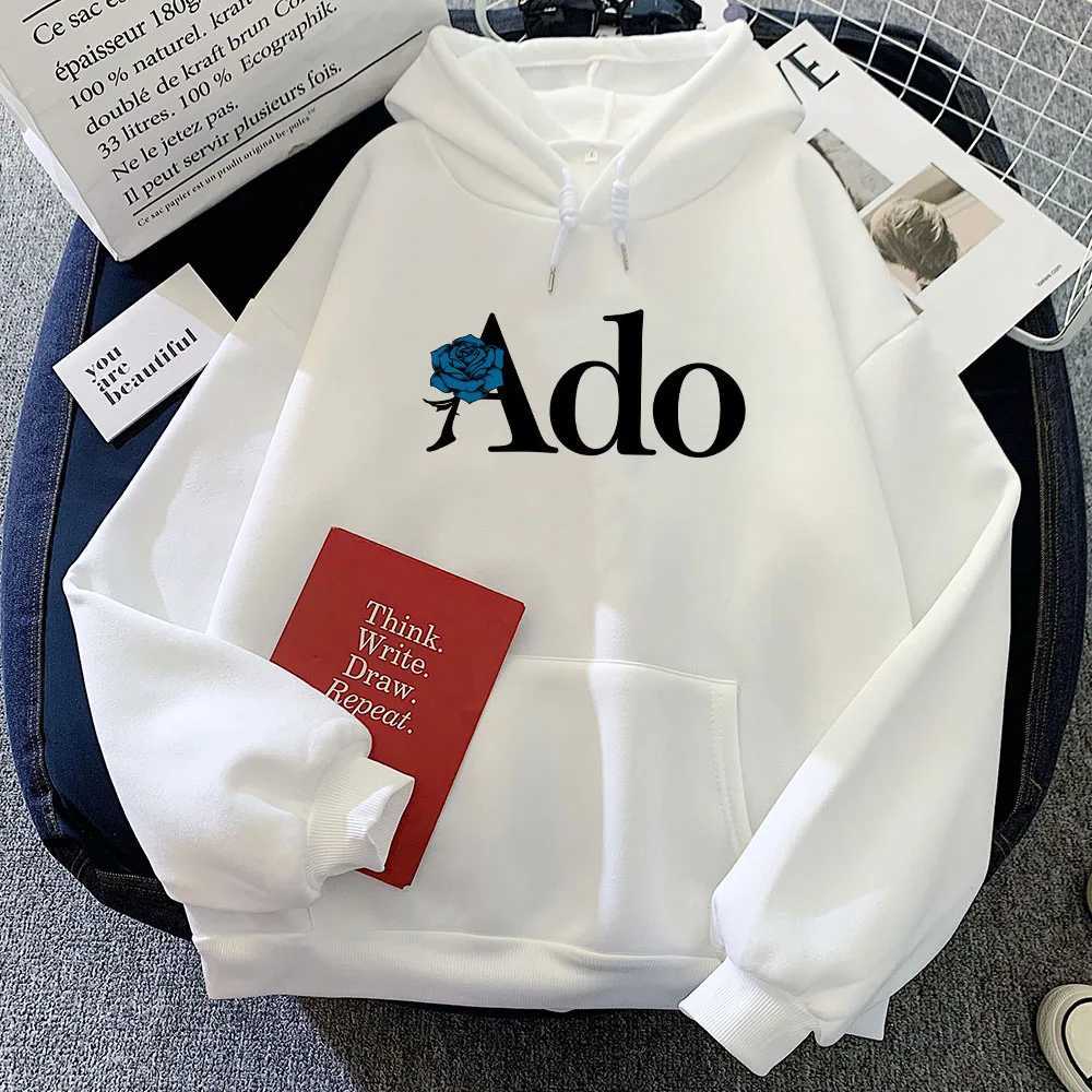 Ado Album Graphic Hoodies Winter WomenMen Hooded Sweatshirts Japan Singer Fashion Style Sudaderas Printing Clothes FemaleZ250918