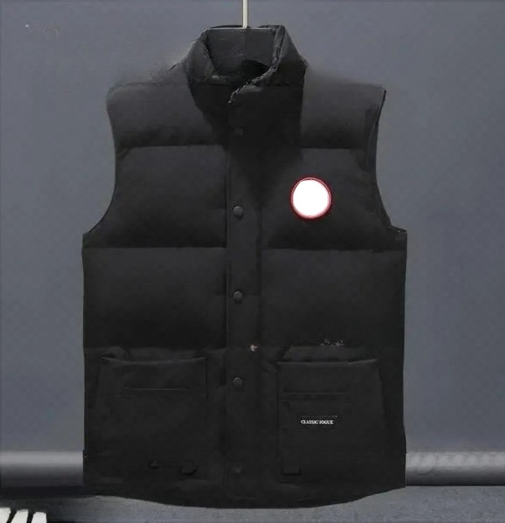 High Quality Vest Brand Badge Gilet Luxury Designer Puffer Vests Mens Womens Winter Fashion Body Warmer Waistcoat A7c 6A6