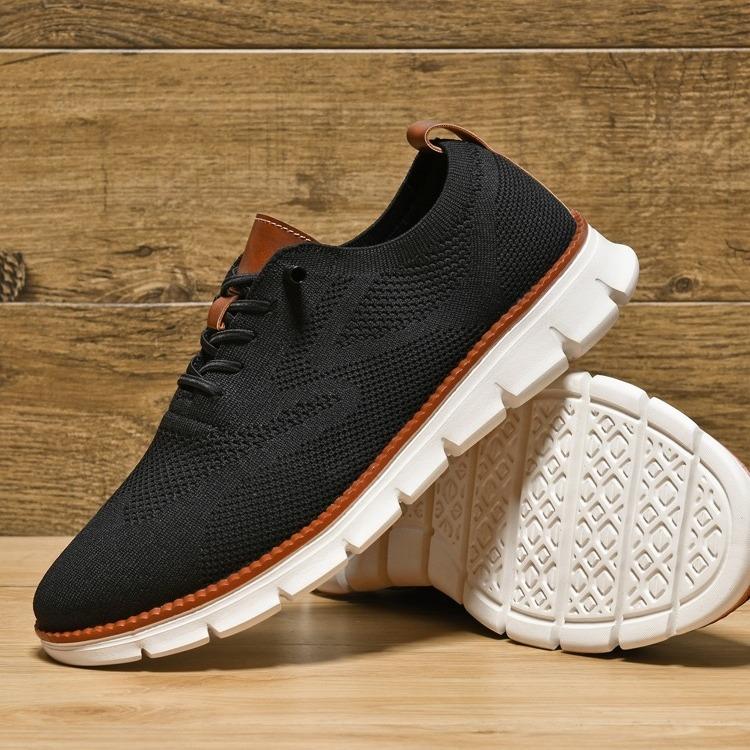 mens new casual sports shoes comfortable lightweight shockabsorbing mesh breathable nonslip and wearresistant light and soft sole