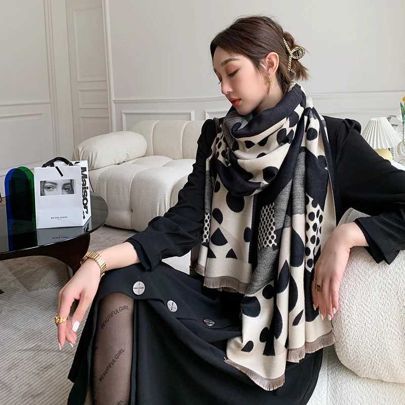 Winter Wens Scarf Luxury Design Warm Scarf Shl Y250918