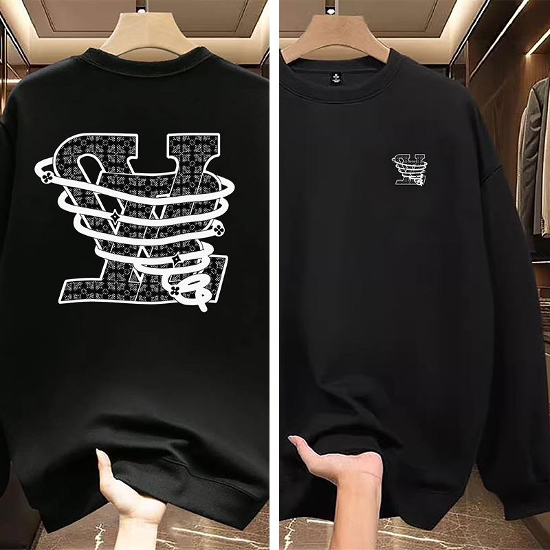 Designer men's hoodie Sweatshirts made of pure cotton 1:1 luxurious Men's Hoodies Half Zipper Hooded Solid Color Long Customizable logo prin