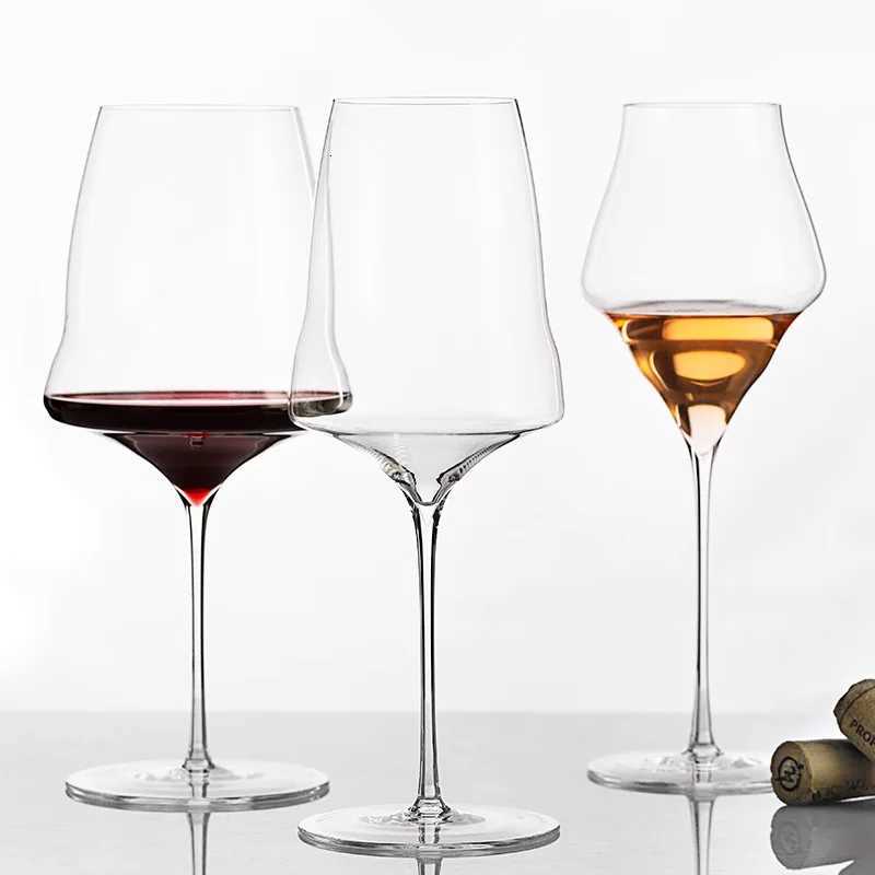 1PCS Luxury Superior Quality Crystal Wine GLASS 05mm Thin Handmade Flawless Champagne Cup F250918