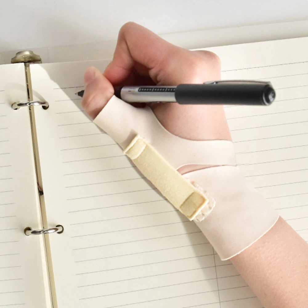 Wrist Thumb Support Brace Soft Elastic Thumb Compression Sleeve Protector Thumb Spica Splint Lightweight Wristband Gym Sports J251211